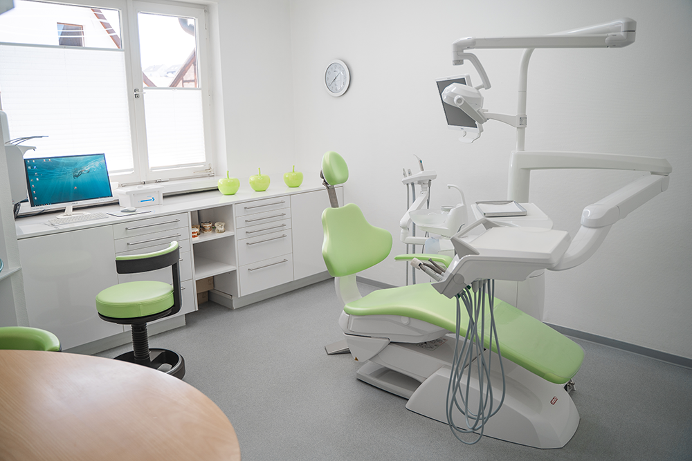 Geiger Zahnheilkunde Praxisraum