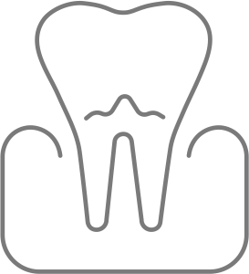 Icon zur Veranschaulichung von Parodontologie