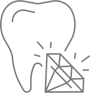 Icon zur Veranschaulichung von aesthetische Zahnheilkunde